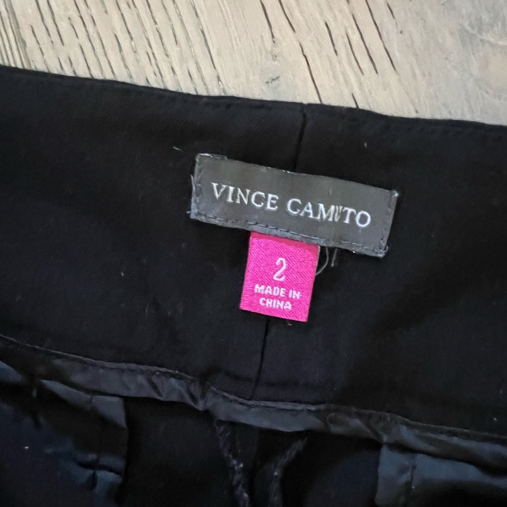 Vince Camuto Black Trousers